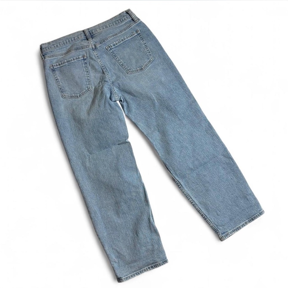 Old Navy Mid Rise Distressed Boyfriend Loose Jeans 6 - Picture 4 of 5